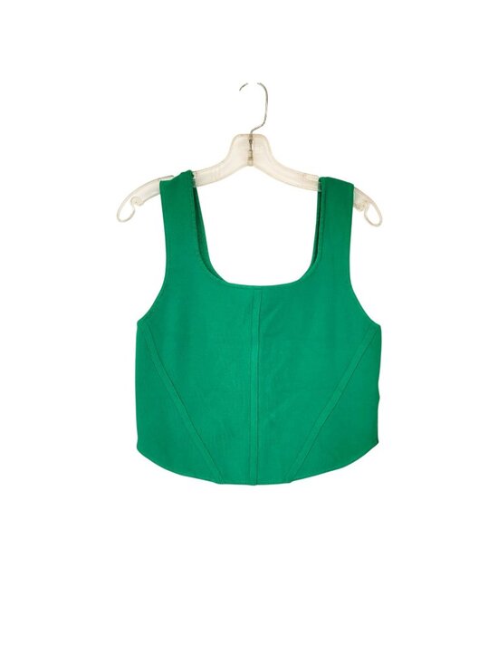 House of Harlow 1960 Tops - House Of Harlow 1960 Green Knit Cropped Tank Top Women's Size Large